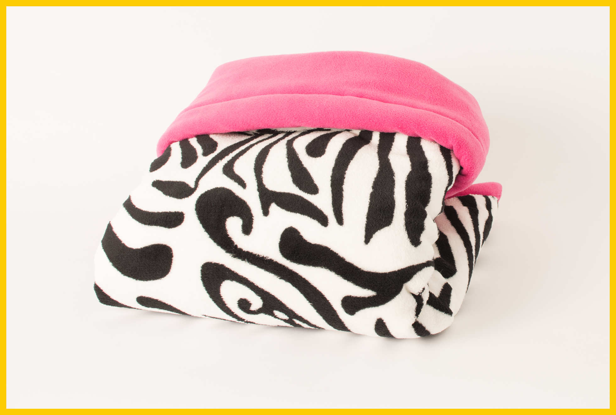 Zebra pink blanket GaryB